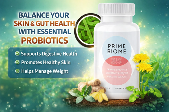 How does PrimeBiome work showing overview of its role in supporting gut health and digestive system balance